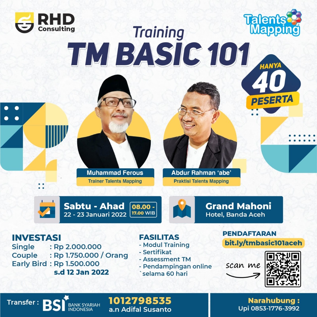 Pesantren Darur Rasyid Kirim Guru Pendidik Ikuti Training Talents Mapping