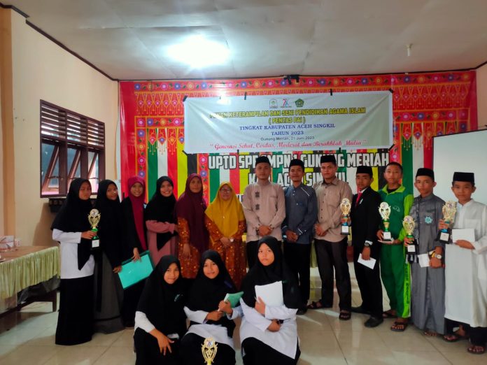 SMP IT Darur Raih Prestasi Di Pentas PAI Se-Aceh Singkil