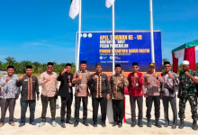 Kacabdin Aceh Singkil Apresiasi Disiplin Siswa pada Apel Tahunan VII Pondok Pesantren Darur Rasyid